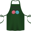What's in the Oven Gender Reveal New Baby Pregnancy Cotton Apron 100% Organic Forest Green