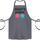 What's in the Oven Gender Reveal New Baby Pregnancy Cotton Apron 100% Organic Steel