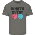 What's in the Oven Gender Reveal New Baby Pregnancy Kids T-Shirt Childrens Charcoal