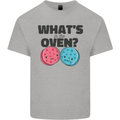 What's in the Oven Gender Reveal New Baby Pregnancy Kids T-Shirt Childrens Sports Grey