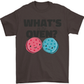 What's in the Oven Gender Reveal New Baby Pregnancy Mens T-Shirt 100% Cotton Dark Chocolate