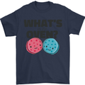 What's in the Oven Gender Reveal New Baby Pregnancy Mens T-Shirt 100% Cotton Navy Blue