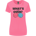 What's in the Oven Gender Reveal New Baby Pregnancy Womens Wider Cut T-Shirt Azalea