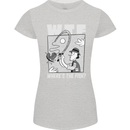 Wheres the Fish WTF Funny Fishing Fisherman Womens Petite Cut T-Shirt Sports Grey