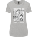 Wheres the Fish WTF Funny Fishing Fisherman Womens Wider Cut T-Shirt Sports Grey