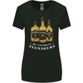 Whisky My Favourite Teenagers Funny Whiskey Womens Wider Cut T-Shirt Black
