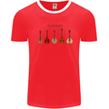 A Set of Mandolins Mens Ringer T-Shirt Red/White