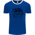 Funny Climate Change Its Not Uranus Mens Ringer T-Shirt Royal Blue/White