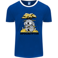 Apocalyptus Koala Bear Climate Change Armageddon Mens Ringer T-Shirt Royal Blue/White