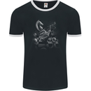 Chess Wars Mens Ringer T-Shirt FotL Black/White