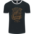 Birth of Legends 21st Birthday 2002 Mens Ringer T-Shirt FotL Black/White