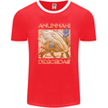 Anunaki Descendant Ancient Egyptian God Egypt Mens Ringer T-Shirt FotL Red/White