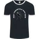 Tarantula Dad Funny Spider Mens Ringer T-Shirt FotL Black/White
