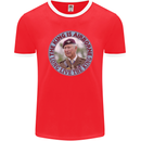 King Airborne Mens Ringer T-Shirt FotL Red/White