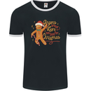 Gingers are for Life Funny Christmas Xmas Mens Ringer T-Shirt FotL Black/White