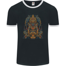 Ogoh Ogoh Demon Evil Spirits Mens Ringer T-Shirt FotL Black/White
