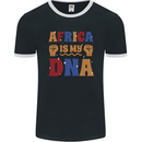 My DNA Juneteenth Black Lives Matter African Mens Ringer T-Shirt FotL Black/White