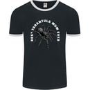 Tarantula Mum Funny Spider Mens Ringer T-Shirt FotL Black/White