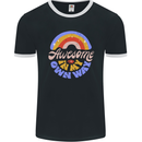 Awesome in My Own Way Different Autistic Mens Ringer T-Shirt FotL Black/White