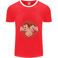 Angry Mom New Baby Pregnancy Pregnant Mens Ringer T-Shirt FotL Red/White