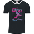 Parkour I Jump Over Everything Mens Ringer T-Shirt FotL Black/White