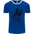 Noctiphobia Phobia of Night Halloween Mens Ringer T-Shirt Royal Blue/White