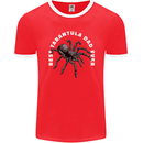 Tarantula Dad Funny Spider Mens Ringer T-Shirt FotL Red/White
