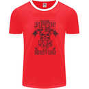 German Viking Mens Ringer T-Shirt Red/White