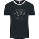 Labrador Retriever Dog	Labrador Retriever Mens Ringer T-Shirt FotL Black/White