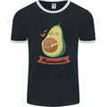 Mamacado New Baby Pregnancy Pregnant Mens Ringer T-Shirt FotL Black/White