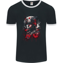 An American Soldier USA Army Marine Mens Ringer T-Shirt FotL Black/White