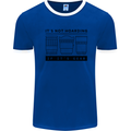 Not Hoarding Photography Photographer Camera Mens Ringer T-Shirt Royal Blue/White