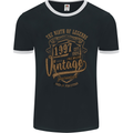 Birth of Legends 26th Birthday 1997 Mens Ringer T-Shirt FotL Black/White