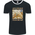 Anunaki Descendant Ancient Egyptian God Egypt Mens Ringer T-Shirt FotL Black/White