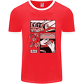 Sushi Mens Ringer T-Shirt FotL Red/White