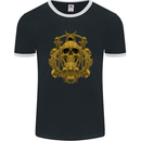 Skull of the Ages Mens Ringer T-Shirt FotL Black/White