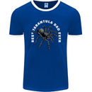 Tarantula Dad Funny Spider Mens Ringer T-Shirt FotL Royal Blue/White