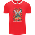 A Christmas Fairy Sparkling Holiday Xmas Mens Ringer T-Shirt FotL Red/White