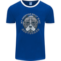 My American Bully is My Bodyguard Dog Mens Ringer T-Shirt FotL Royal Blue/White