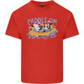 White Water Rafting Paddle On Whitewater Mens Cotton T-Shirt Tee Top Red