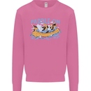 White Water Rafting Paddle On Whitewater Mens Sweatshirt Jumper Azalea