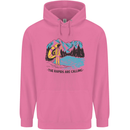 White Water Rafting Whitewater Rapids Calling Mens 80% Cotton Hoodie Azelea