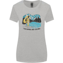 White Water Rafting Whitewater Rapids Calling Womens Wider Cut T-Shirt Sports Grey