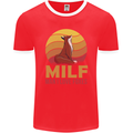 MILF Man I Love Foxes Fox Mens Ringer T-Shirt FotL Red/White