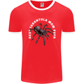 Tarantula Mom Funny Spider Mens Ringer T-Shirt FotL Red/White
