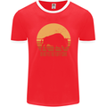 Maybe Im Not the GOAT Funny Farming Mens Ringer T-Shirt FotL Red/White