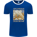 Anunaki Descendant Ancient Egyptian God Egypt Mens Ringer T-Shirt FotL Royal Blue/White