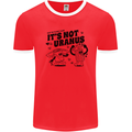 Funny Climate Change Its Not Uranus Mens Ringer T-Shirt Red/White