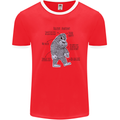 The Anatomy of Bigfoot Mens Ringer T-Shirt Red/White