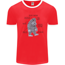 The Anatomy of Bigfoot Mens Ringer T-Shirt Red/White